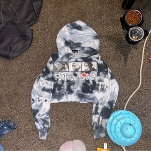 Chemistry Blue and White Hoodie